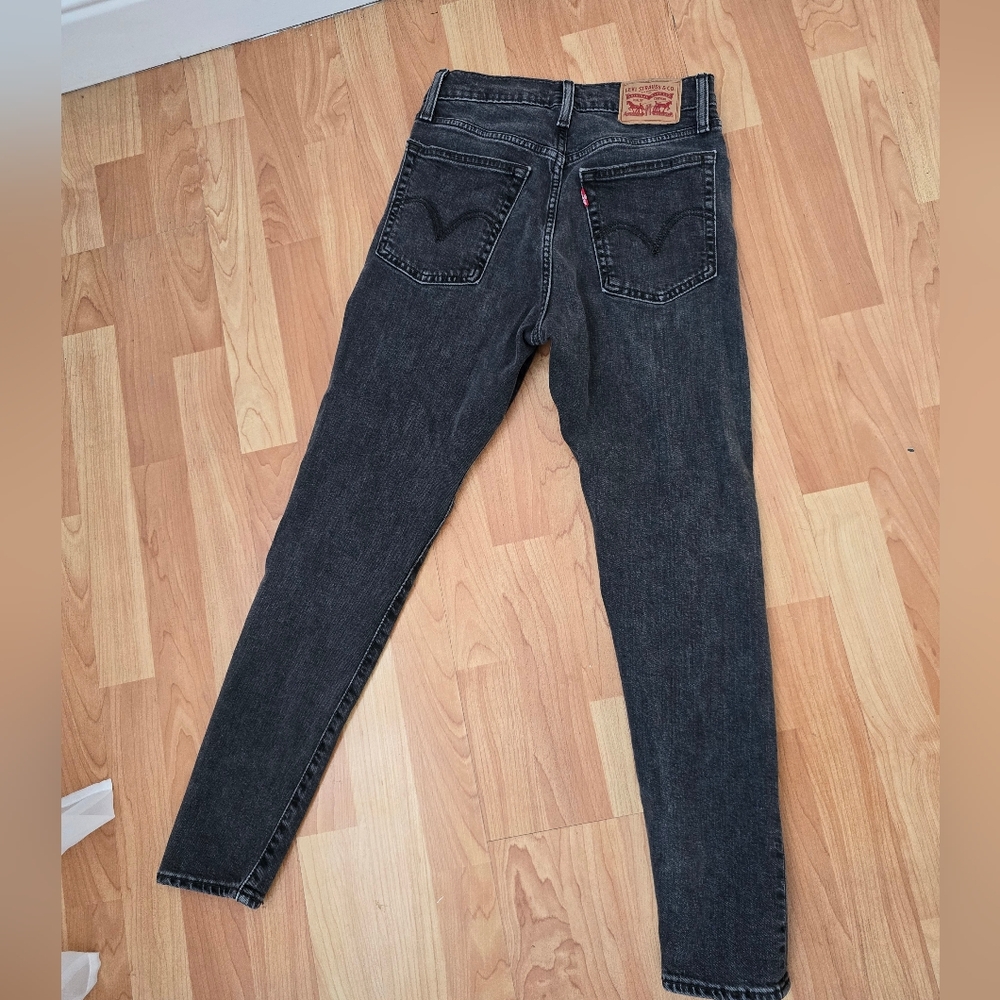 Vintage Levi Strauss Dark Wash denim jeans size 26 - Picture 2 of 7